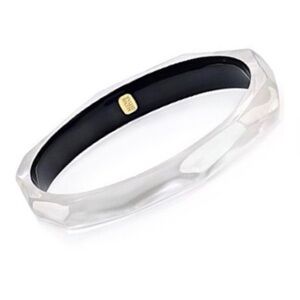 NWT Alexis Bittar White Faceted Bracelet